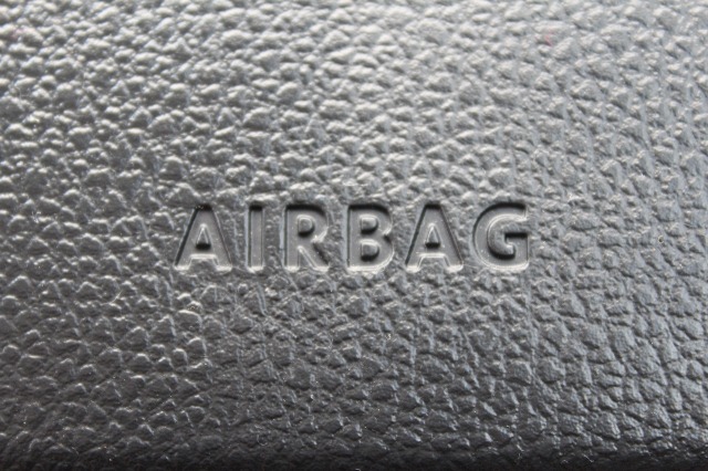 Airbag cover, leather