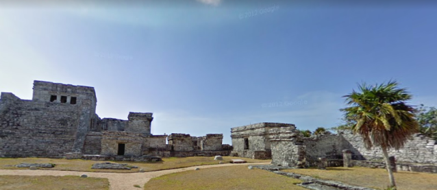 Mayan temple, Tulum, Mexico